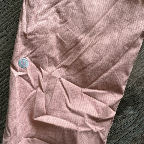 Lululemon Studio Pant Tapered Leg Jogger Peach Light Pink Size 6 - Picture 5 of 7